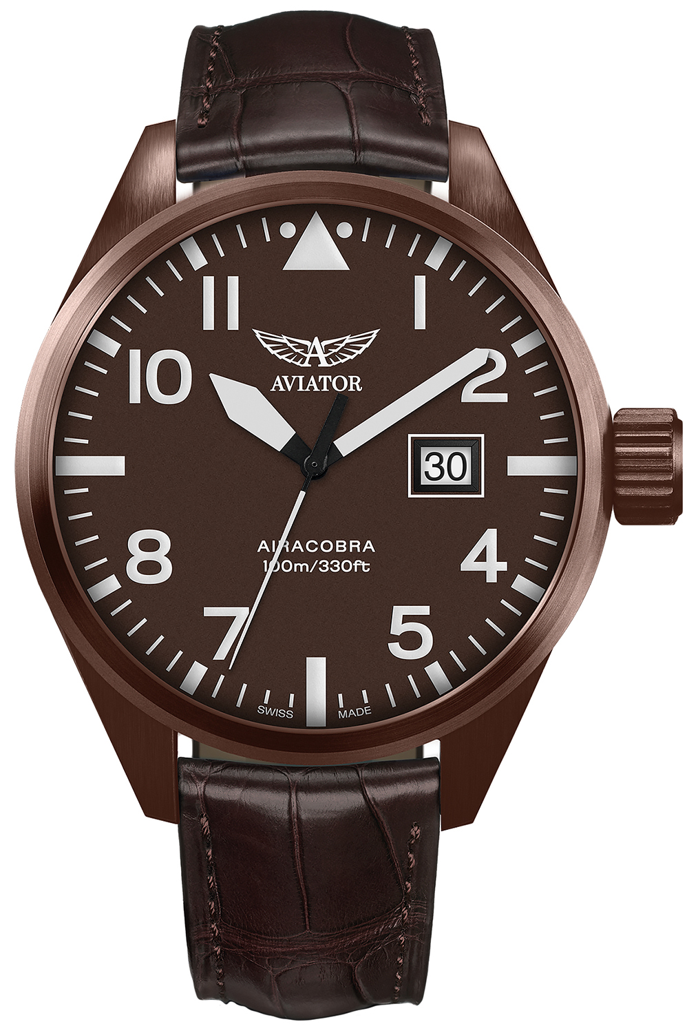 Aviator AIRACOBRA P42 BIG DATE Quartz V.1.22.8.151.4