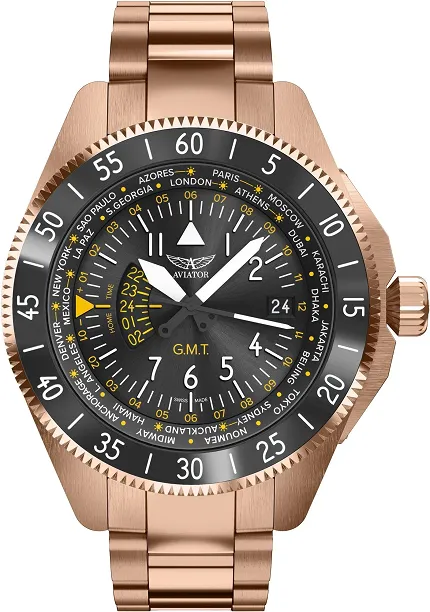 Aviator V13723075 Airacobra Airacobra GMT - zdjęcie 1