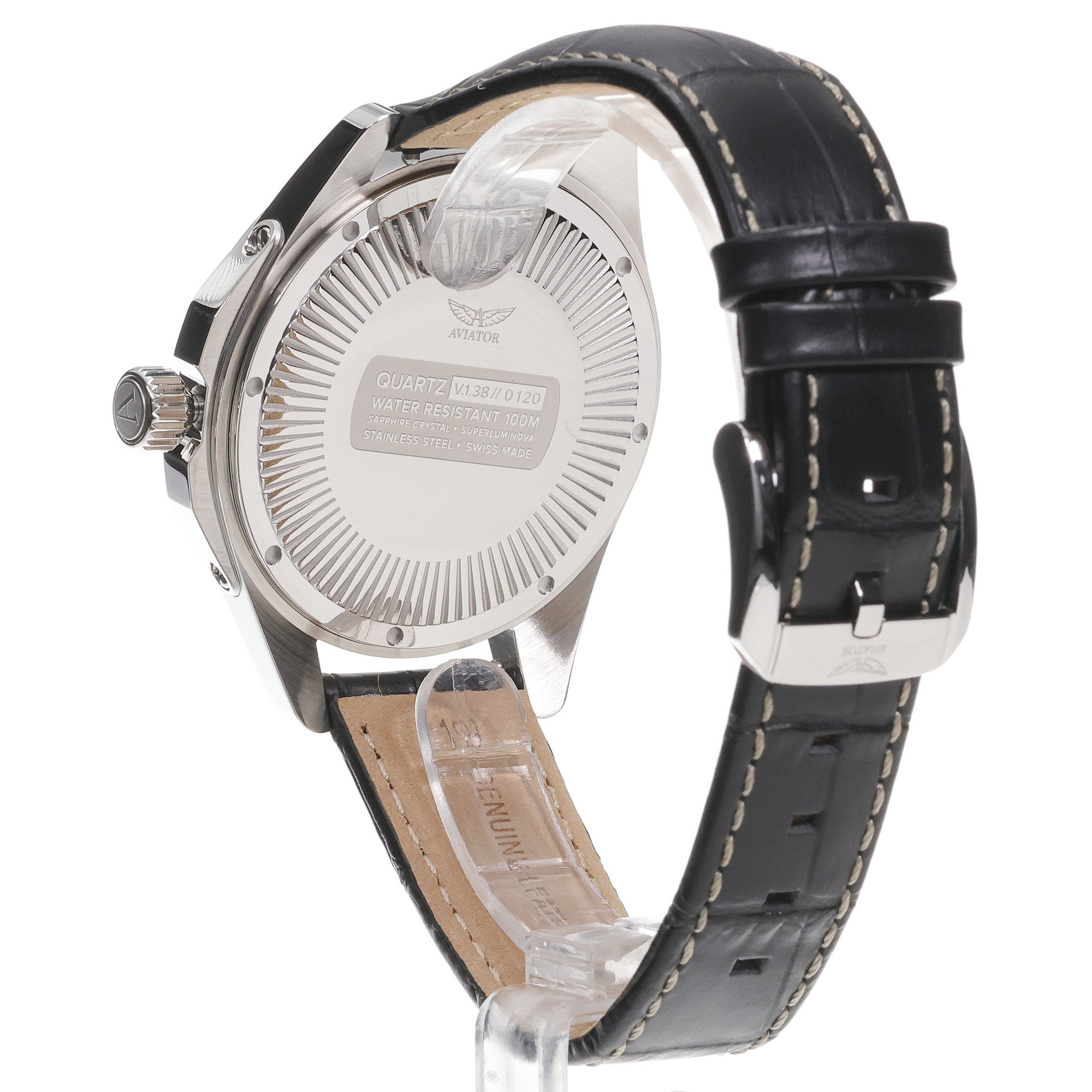 Aviator V13803234 męski zegarek Airacobra pasek - miniatura 4