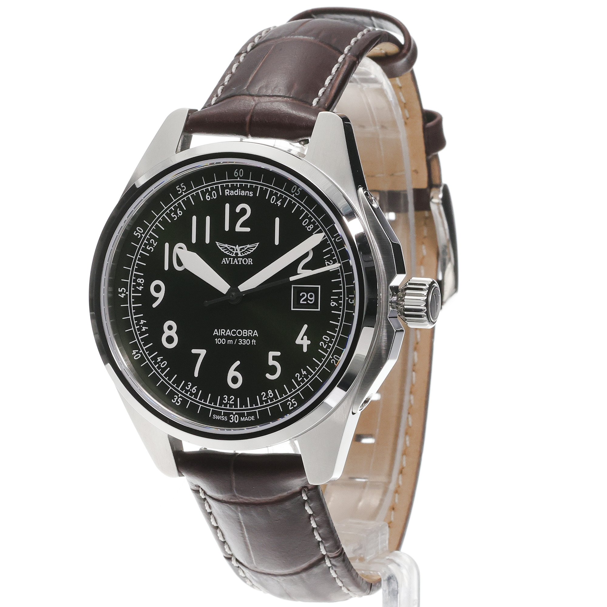 Aviator V13803244 AIRACOBRA 43 TYPE B zegarek klasyczny Airacobra - miniatura 2