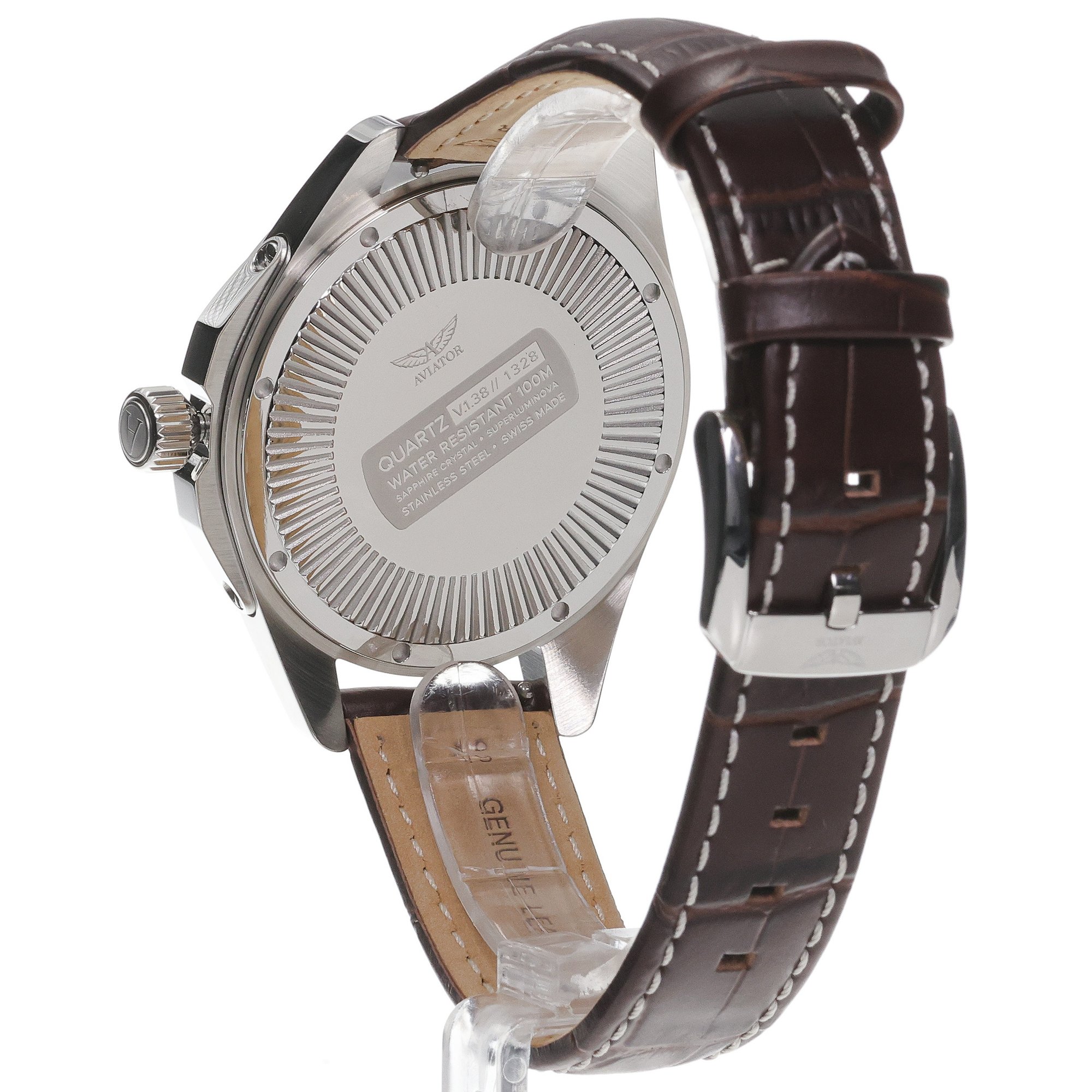 Aviator V13803244 męski zegarek Airacobra pasek - miniatura 4