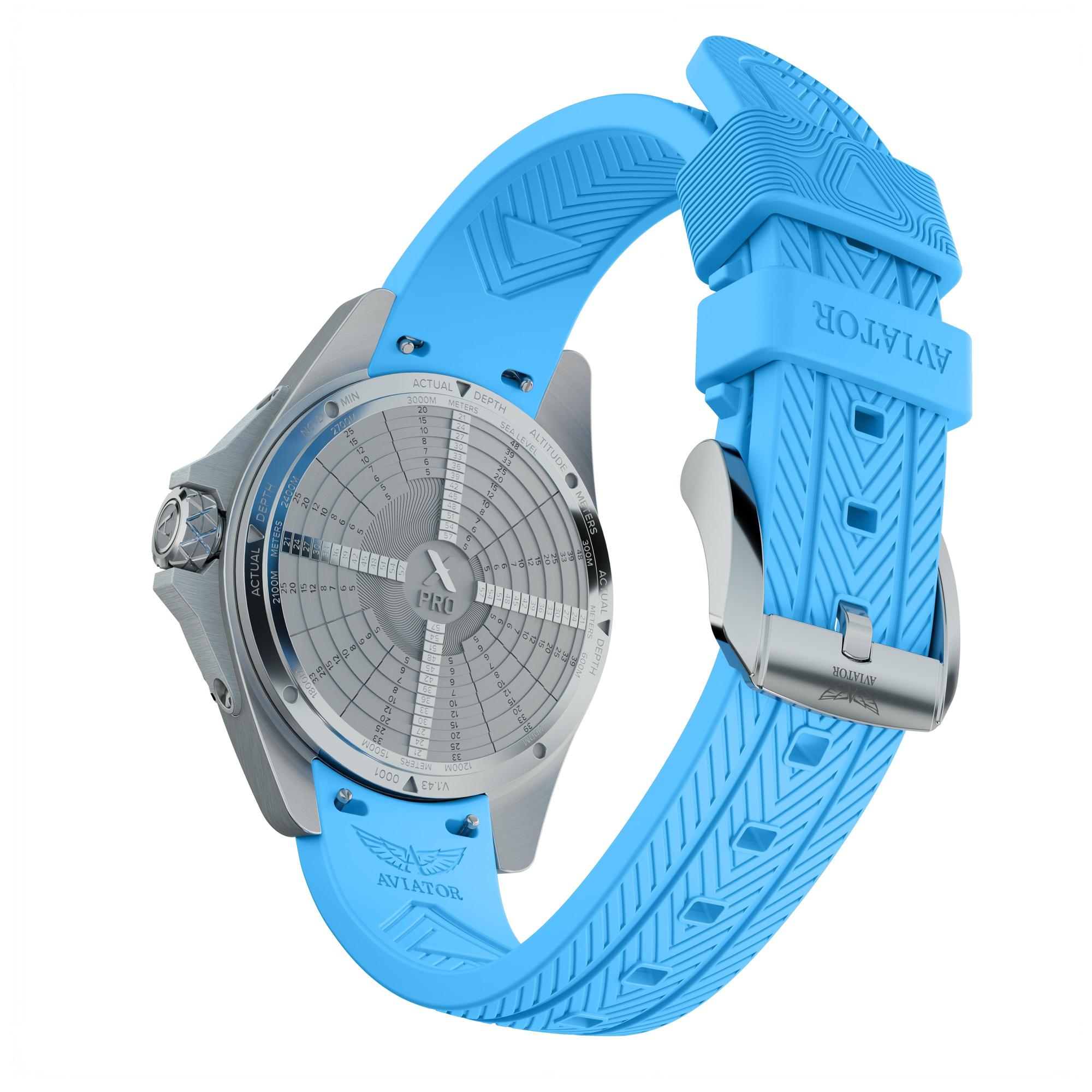 Aviator V14203760 męski zegarek pasek
