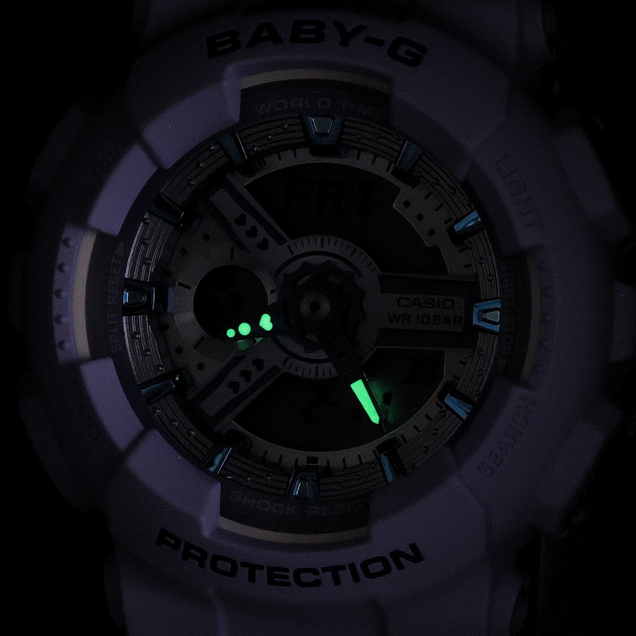 Baby-G BA-110YK-2AER Baby-G sportowy zegarek fioletowy - miniatura 5