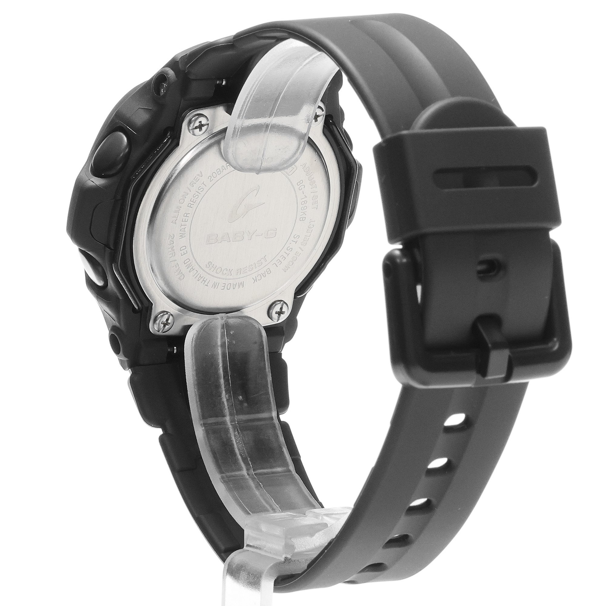 Baby-G BG-169KB-1ER BG-169 Series Baby-G sportowy zegarek czarny