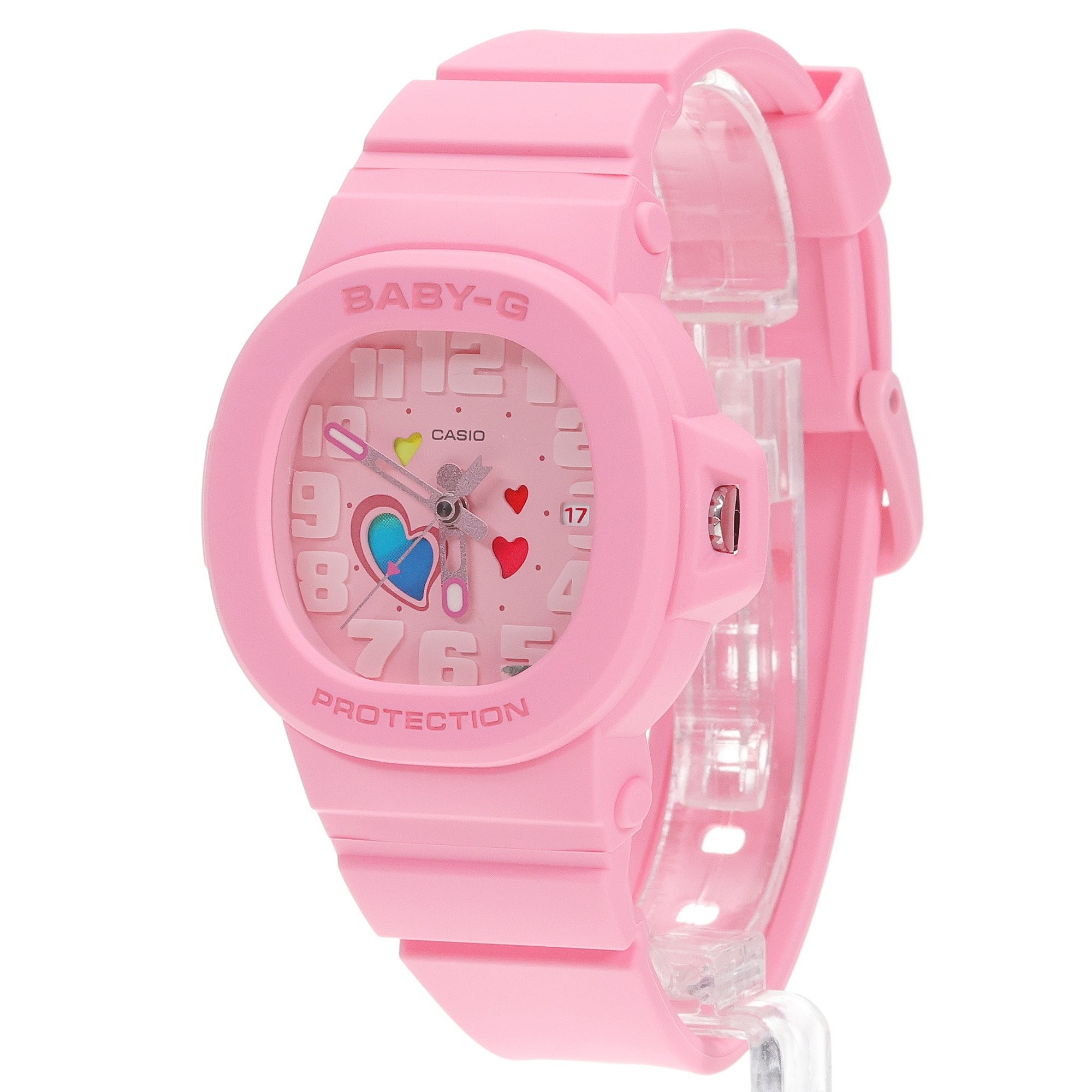 Baby-G BGA-10-4AER Baby-G PLAYFUL HEARTS SERIES zegarek męski klasyczny mineralne - miniatura 2