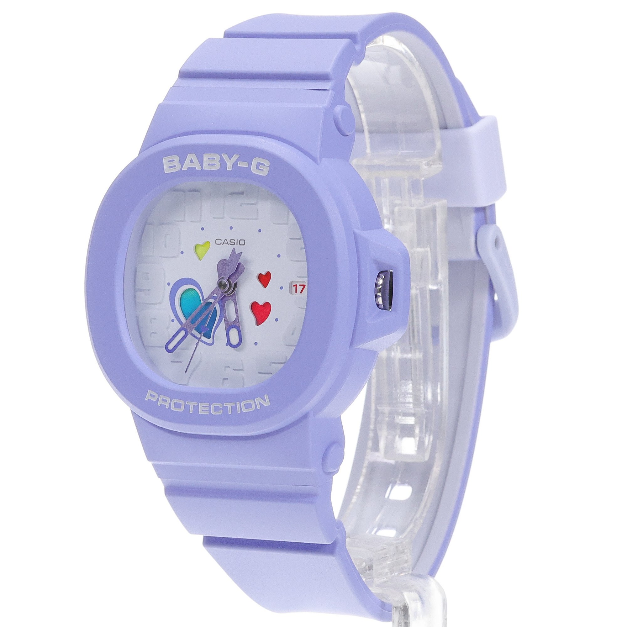 Baby-G BGA-10-6AER Baby-G PLAYFUL HEARTS SERIES zegarek męski klasyczny mineralne - miniatura 2