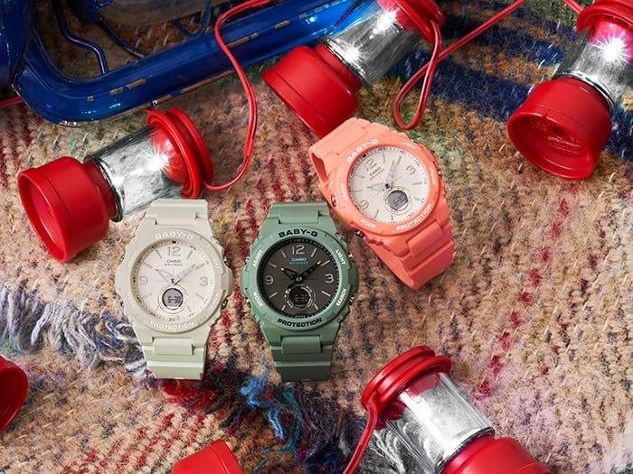 Baby-G BGA-260-4AER Baby-G SIMPLE SPORTY BABY-G zegarek damski sportowy mineralne - miniatura 8