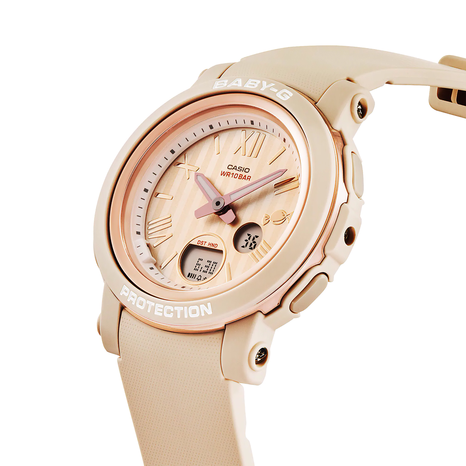 Baby-G BGA-290SW-4AER damski zegarek Baby-G pasek - miniatura 3