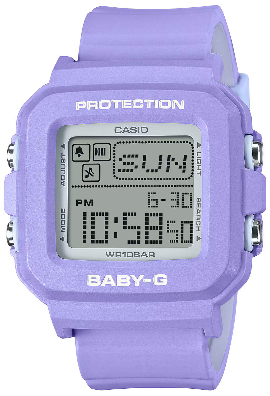 Baby-G BGD-10K-6ER zegarek damski sportowy Baby-G pasek - miniatura 2