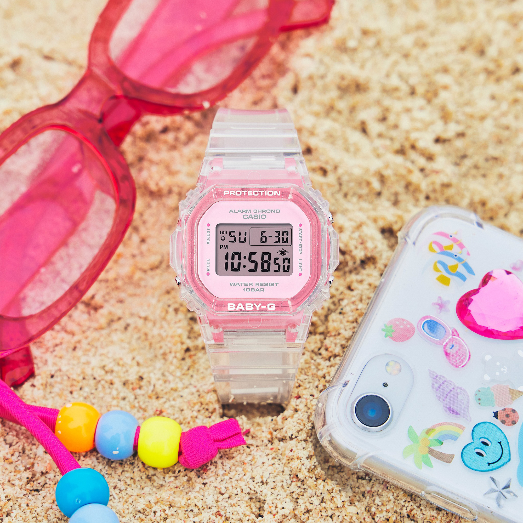 Baby-G BGD-565SJ-7ER BABY-G SUMMER JELLY zegarek sportowy Baby-G