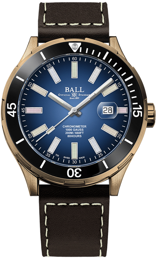 Ball Roadmaster M Marvelight Bronze (43mm) DD3072B-L3CJ-BER