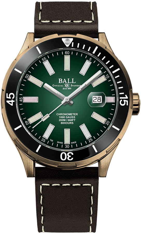 Ball Roadmaster M Marvelight Bronze (43mm) DD3072B-L3CJ-GRR