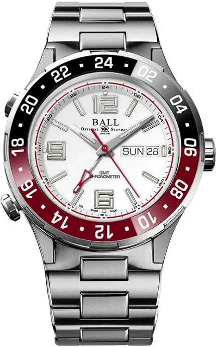 Ball DG3000A-S8CJ-WH Roadmaster Roadmaster Marine GMT 40mm - zdjęcie 1