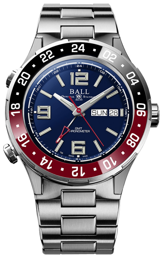 Ball Roadmaster Marine GMT (40mm) DG3030B-S8CJ-BE