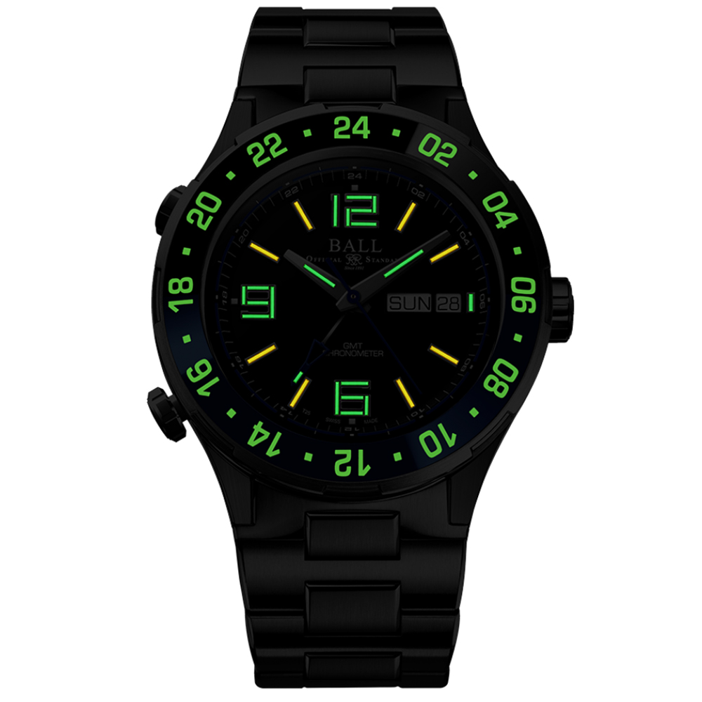 Ball DG3030B-SJCJ-BK zegarek męski Roadmaster