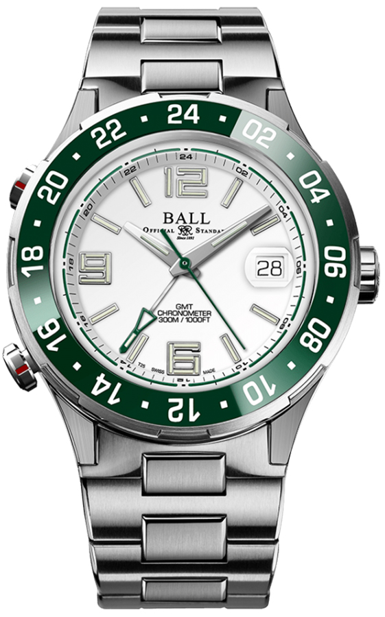 Ball Roadmaster Pilot GMT (40mm) DG3038A-S7CJ-WH