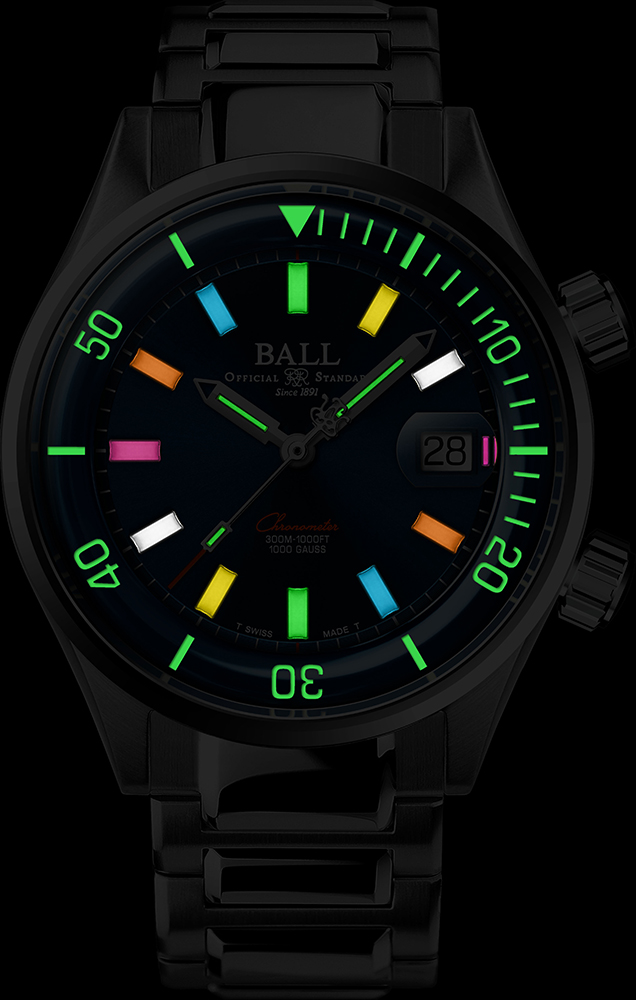 Ball DM2280A-S1C-BER zegarek męski Engineer Master II