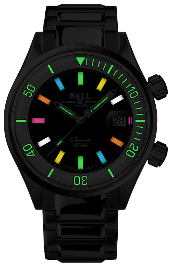 Ball DM2280A-S5C-BKWHR zegarek - miniatura 2