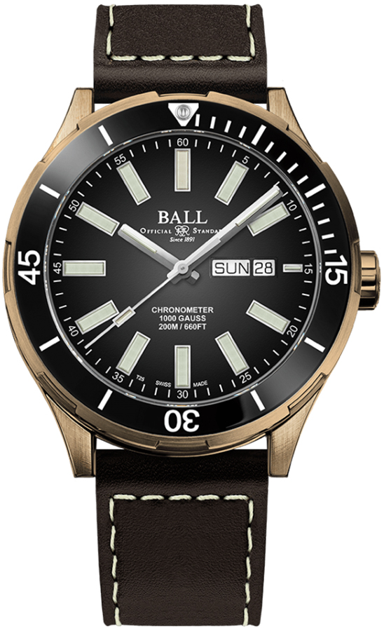 Zegarek Ball DM3070B-L3CJ-BK