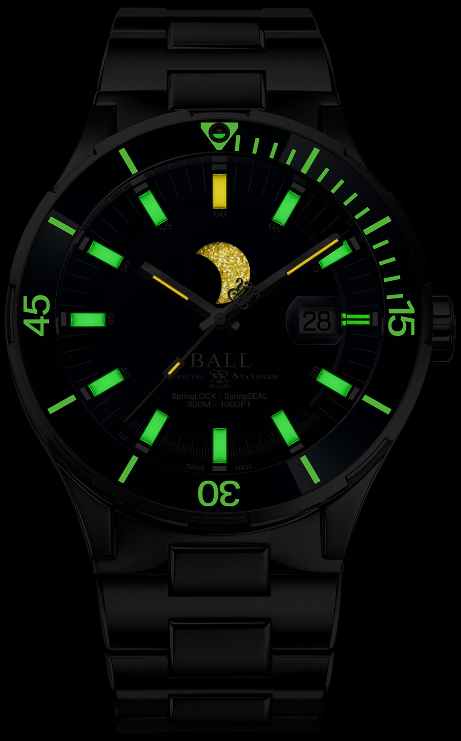 Ball DM3130B-S13J-BE zegarek męski Roadmaster