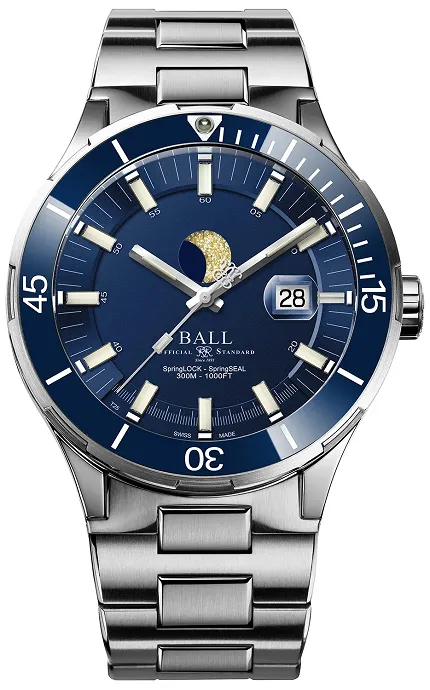 Ball DM3150B-S13J-BE Roadmaster Roadmaster Challenger Moonphase 43mm - zdjęcie 1