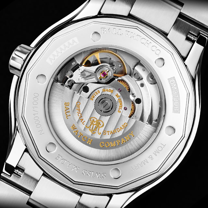 Ball DM3150B-S13J-BE zegarek męski Roadmaster srebrny - miniatura 4