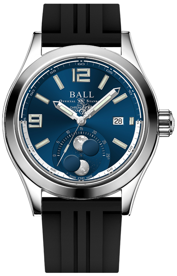 Ball Engineer II Moon Phase Chronometer 43 mm NM2028C-P45C-BE