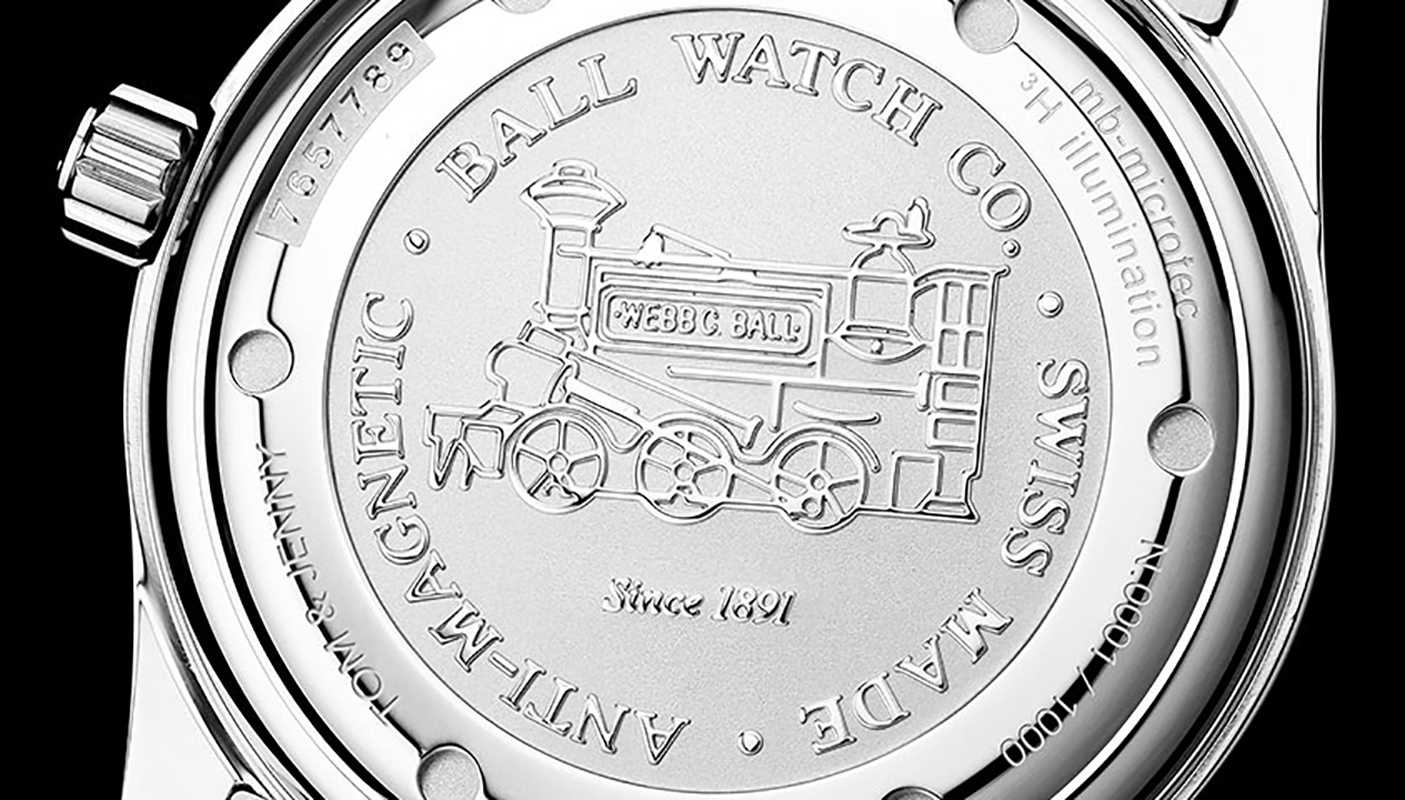 Ball NM2028C-S29C-BK Marvelight Chronometer Caring Edition (43mm) Engineer III klasyczny zegarek srebrny - miniatura 7
