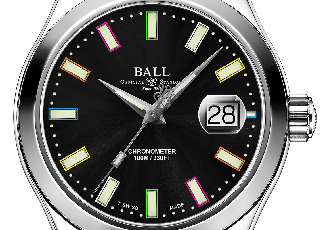 Ball NM2028C-S29C-BK męski zegarek Engineer III bransoleta - miniatura 3