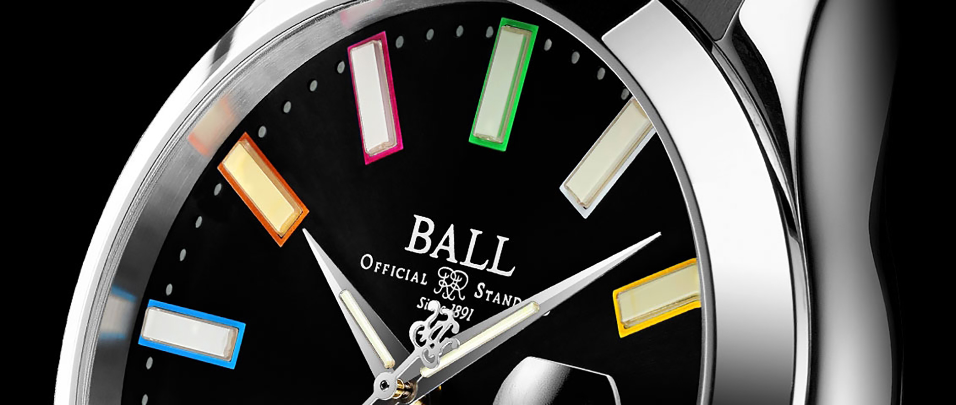 Ball NM2028C-S29C-BK zegarek męski klasyczny Engineer III bransoleta - miniatura 9