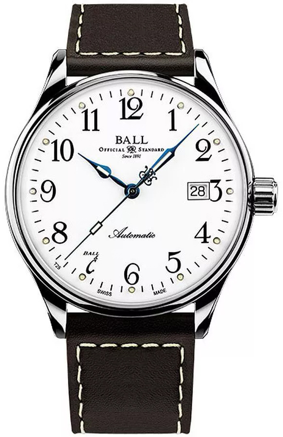 Ball Trainmaster Standard Time 135 Anniversary Automatic Limited Edition NM3288D-LBRFJ-WH