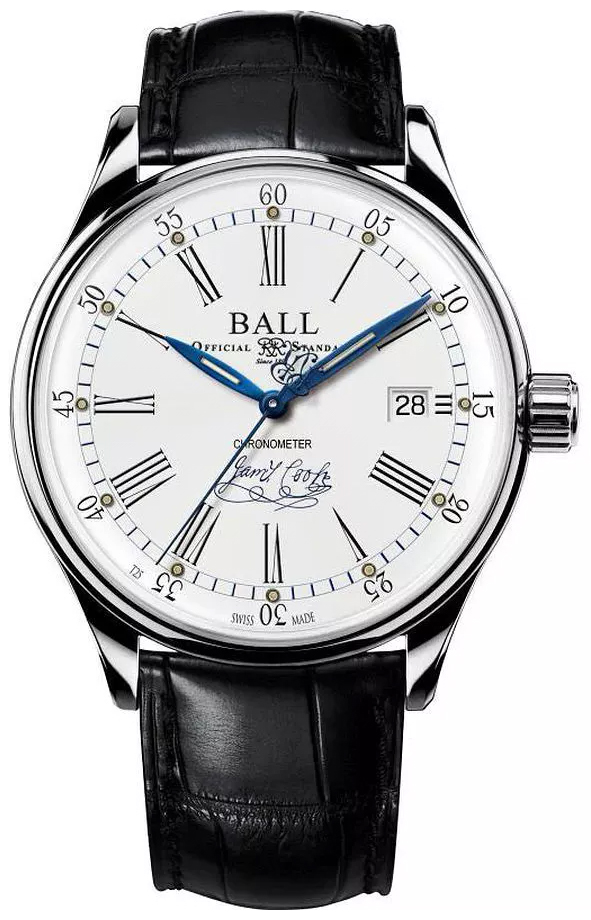 Ball Trainmaster Endeavour Chronometer Limited Edition NM3288D-LL2CFJ-WH