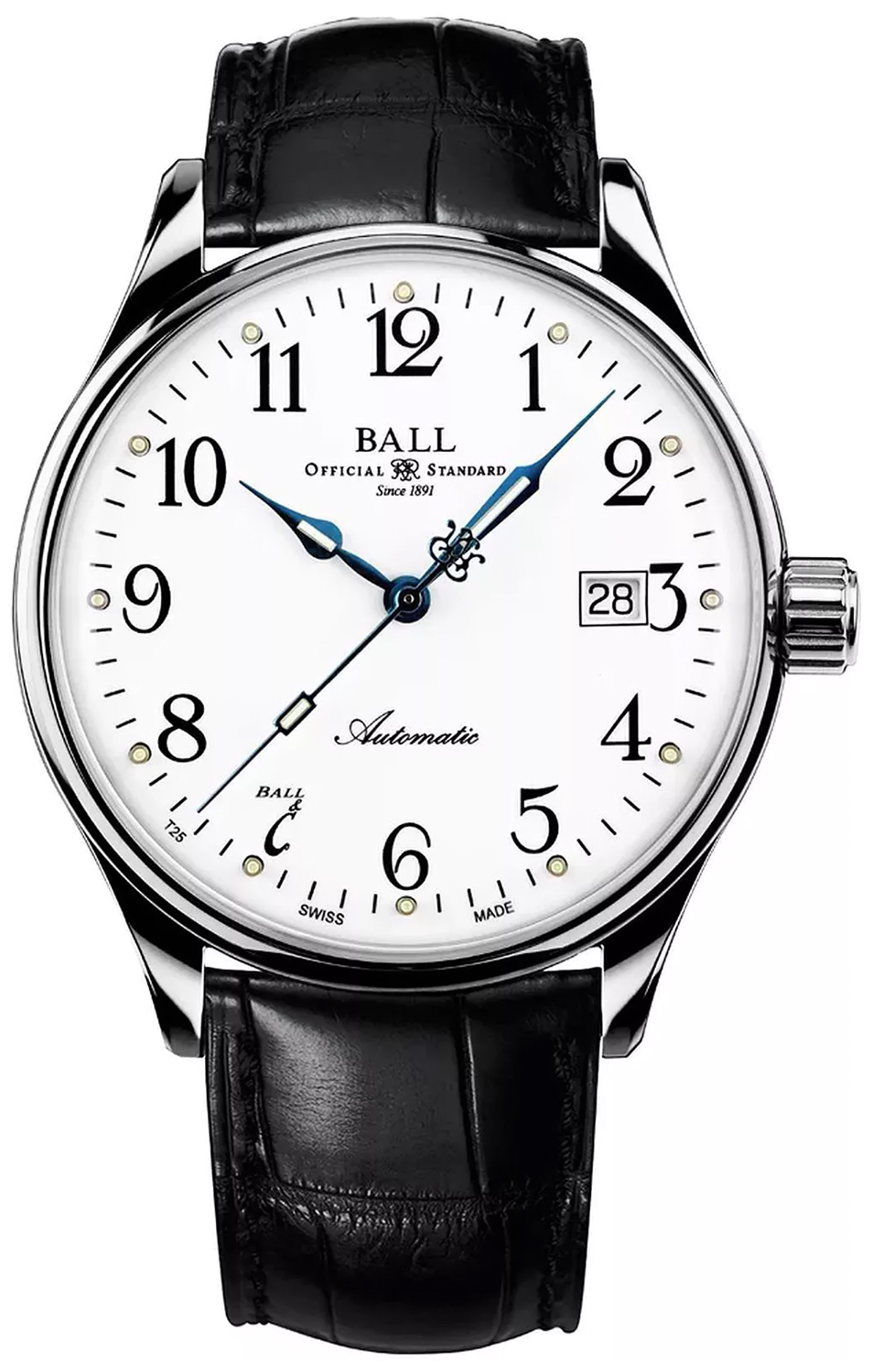 Ball Trainmaster Standard Time Automatic NM3288D-LLFJ-WH