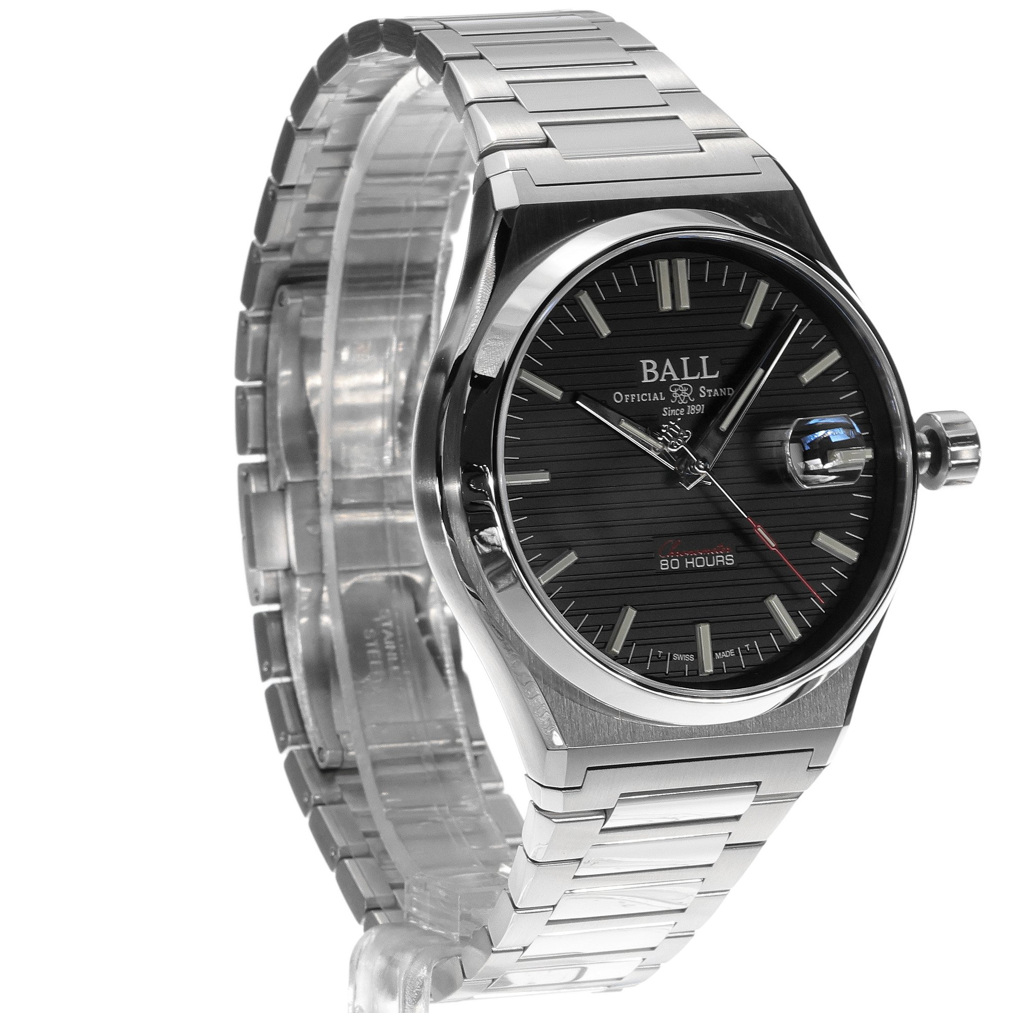 Ball NM9352C-S1C-BK męski zegarek Roadmaster bransoleta - miniatura 3