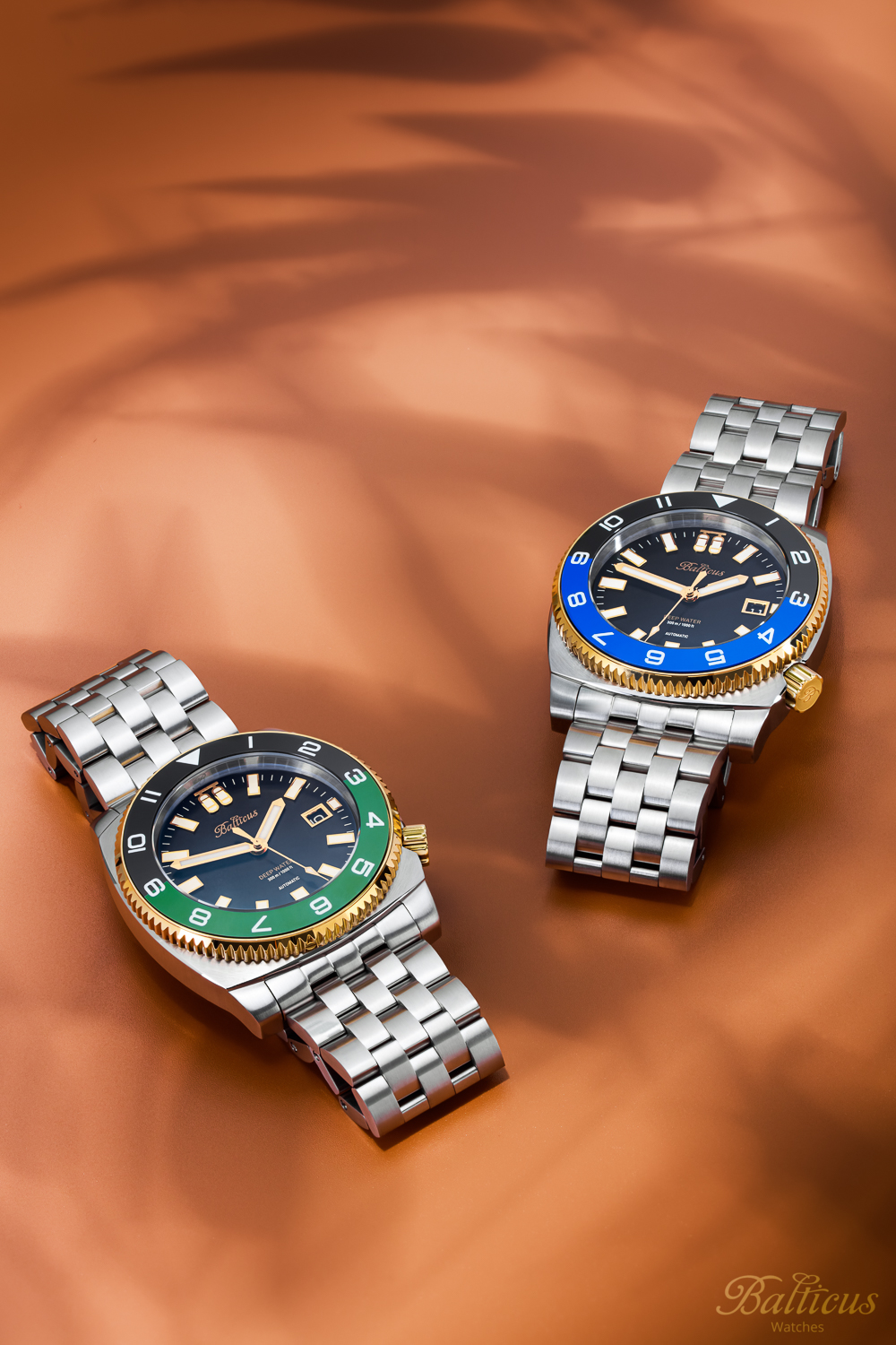 Balticus BAL-DWRCBG zegarek srebrny klasyczny Deep Water bransoleta - miniatura 5