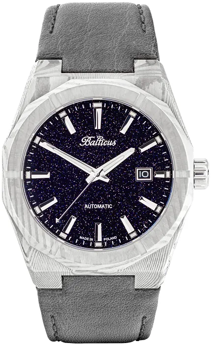 Balticus BALSDDBA Gwiezdny Pył Gwiezdny Pył DAMAST 42mm Awenturyn Niebieski - zdjęcie 1