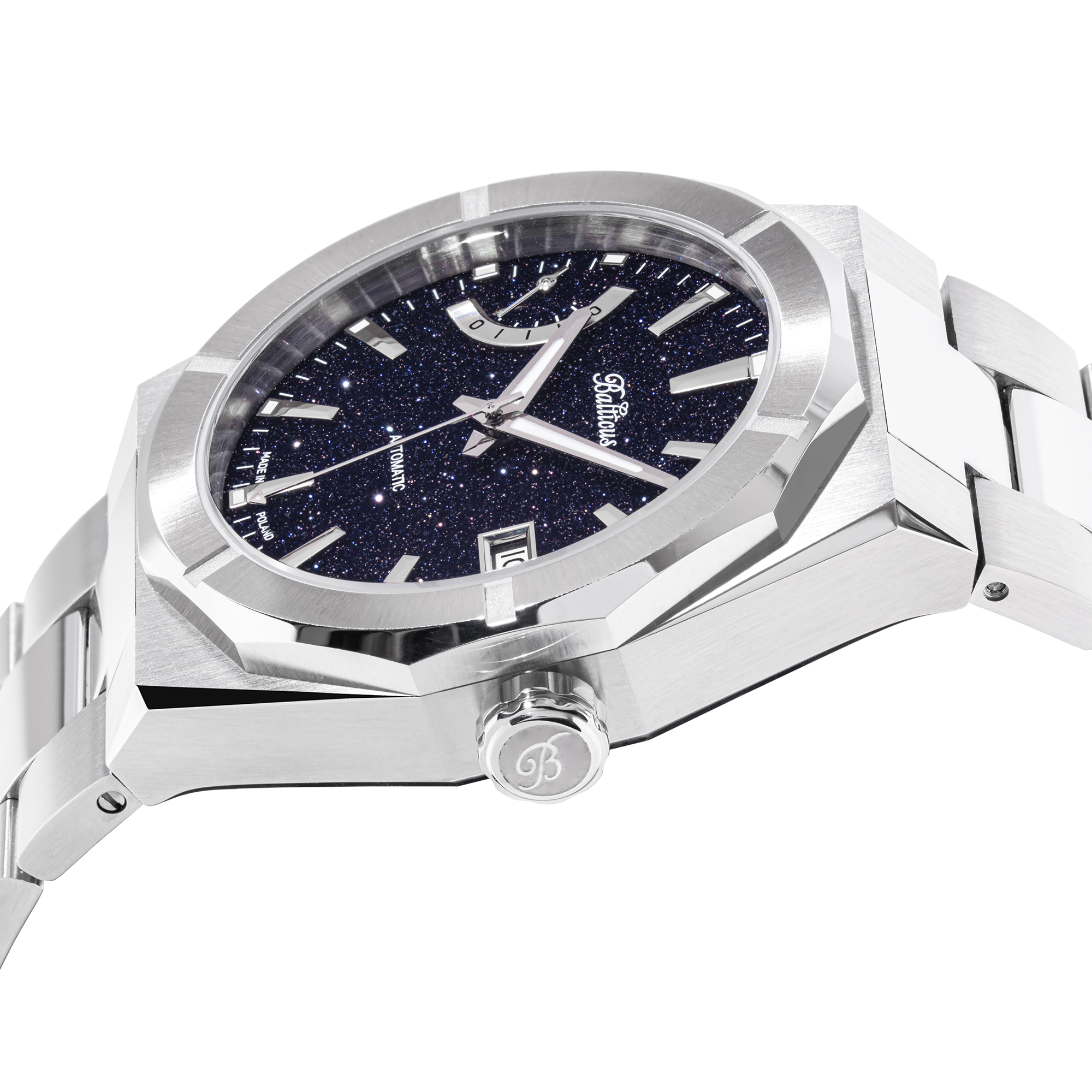Balticus BALSDSPRA Gwiezdny Pył 40mm Awenturyn Power Reserve Automatic zegarek sportowy Gwiezdny Pył - miniatura 4