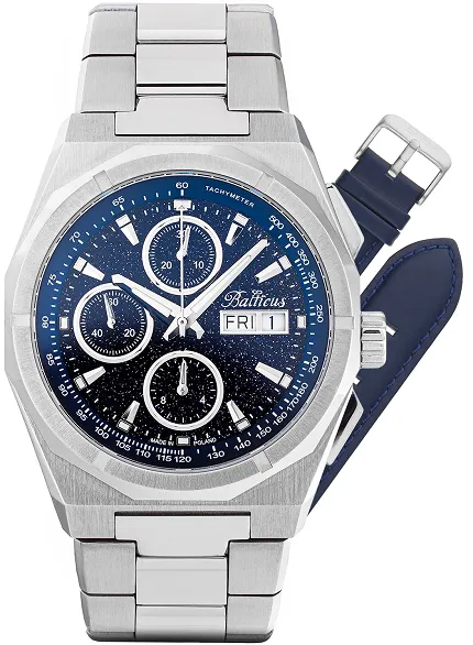 Balticus BLT-BALSDCHABA Gwiezdny Pył Gwiezdny Pył CHRONO 7750 42mm Awenturyn Niebieski - zdjęcie 1