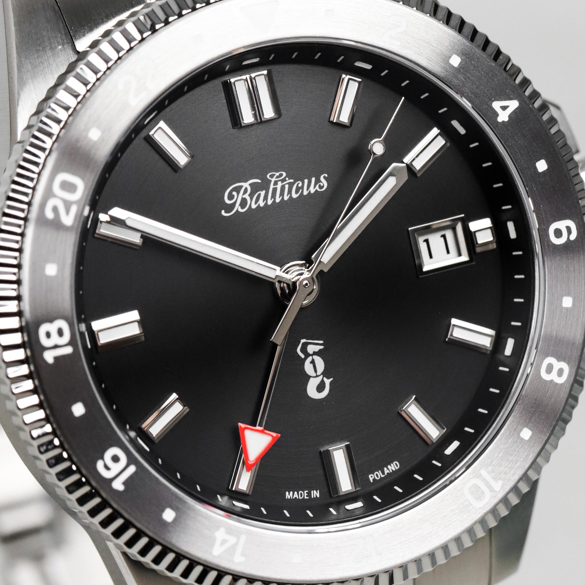 Balticus BLT-BTMF-1WBPanc męski zegarek Moonfish bransoleta - miniatura 9