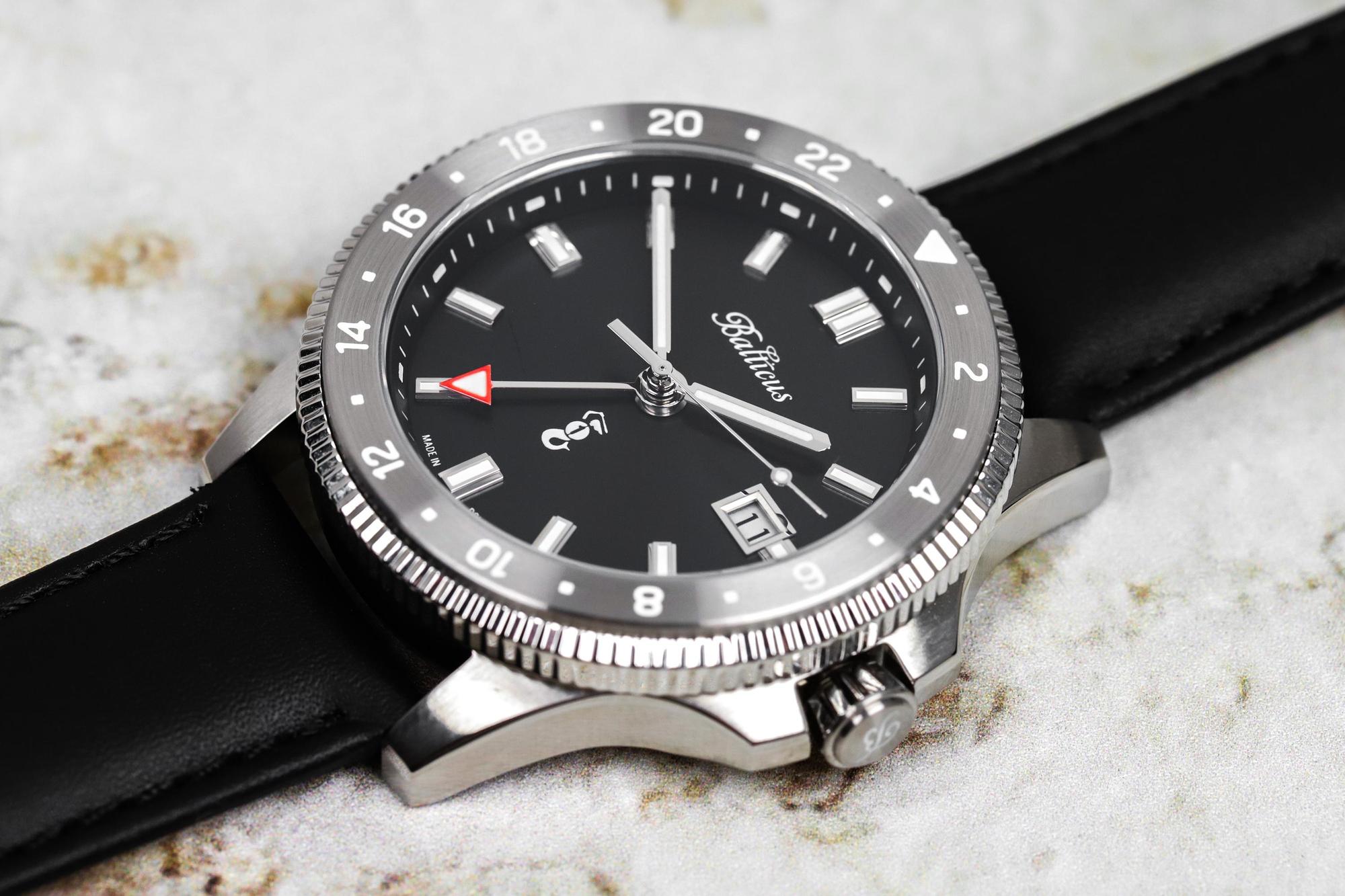 Balticus BLT-BTMF-1WBPanc zegarek srebrny klasyczny Moonfish bransoleta - miniatura 12