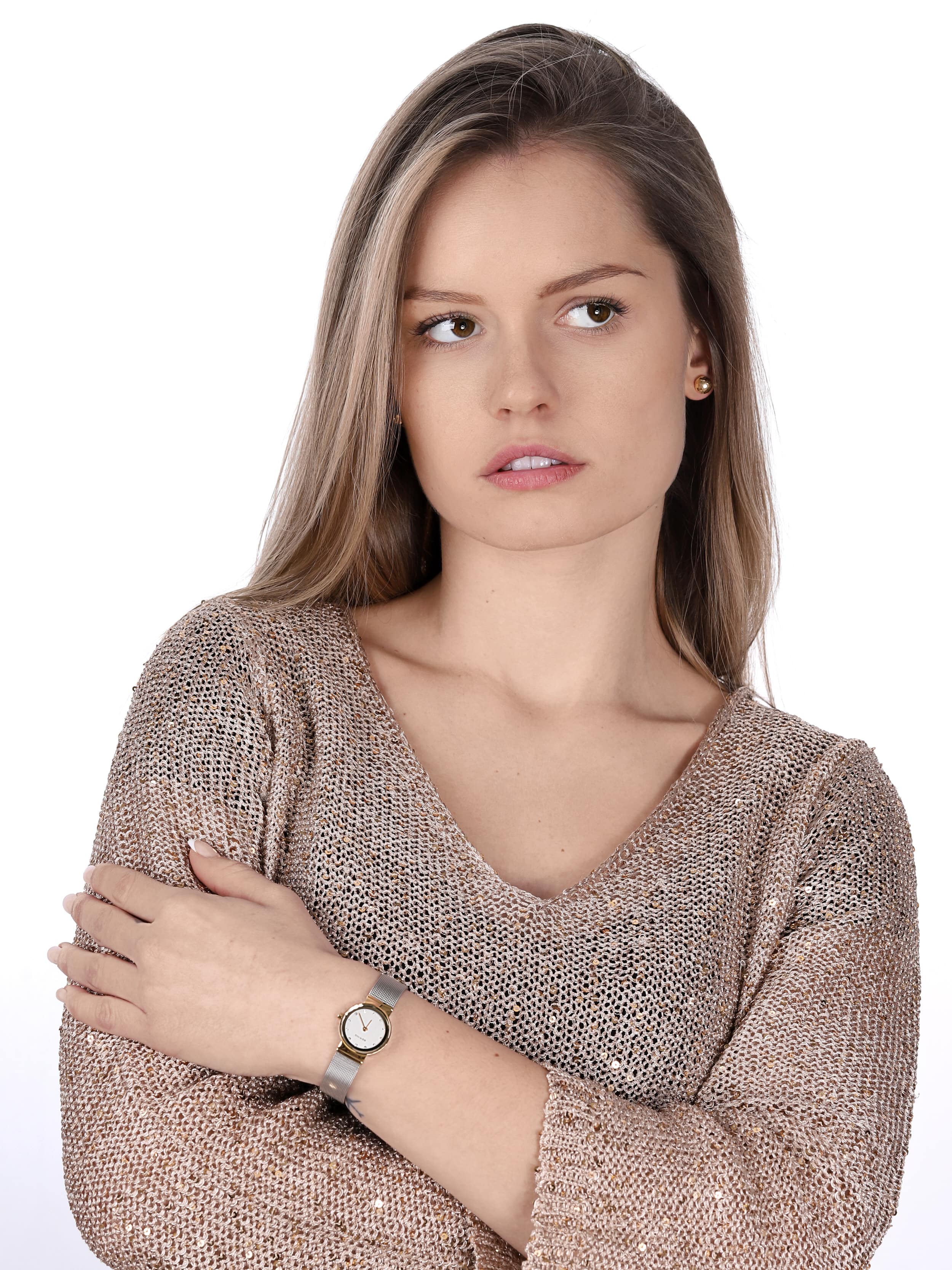 Bering 10122-001 zegarek damski Classic - miniatura 2