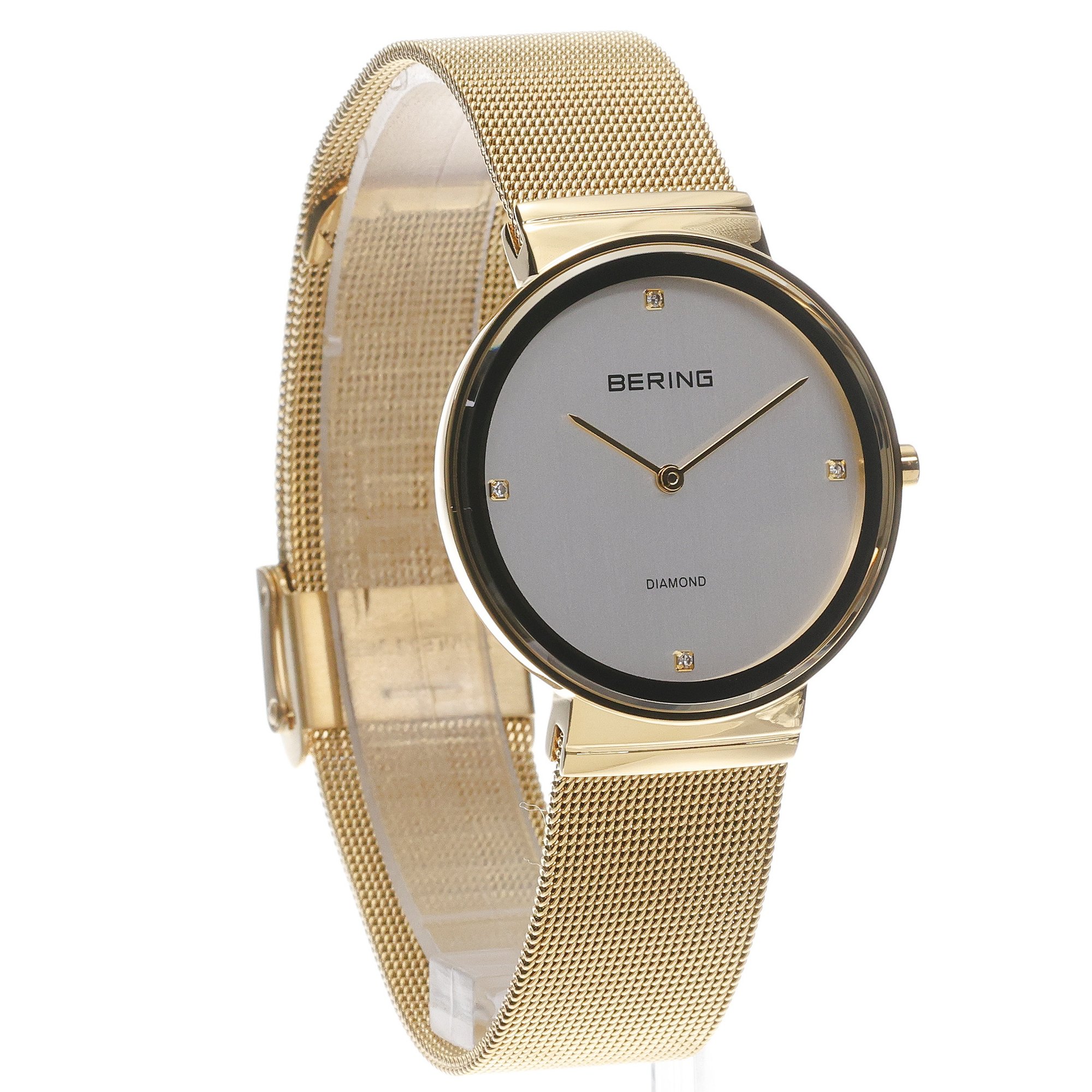 Bering 10135-334 Classic Classic Diamond zegarek damski klasyczny szafirowe