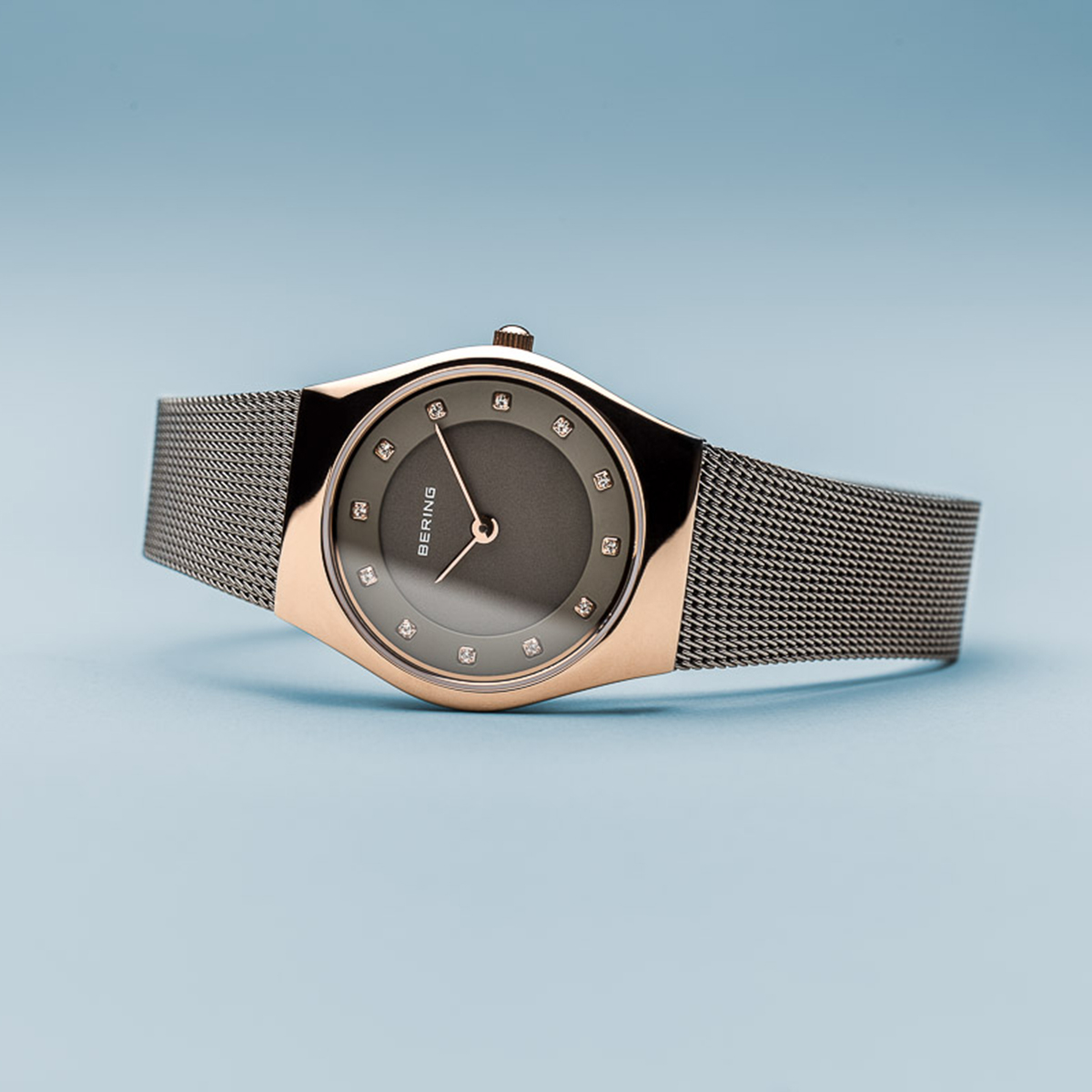 Bering 11927-369 zegarek różowe złoto klasyczny Classic bransoleta - miniatura 8