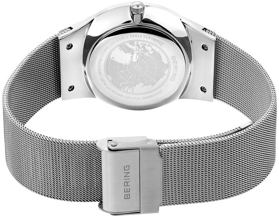 Bering 11938-007 zegarek męski klasyczny Classic bransoleta - miniatura 10