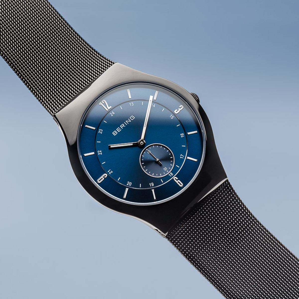 Bering 11940-227 zegarek czarny klasyczny Classic bransoleta