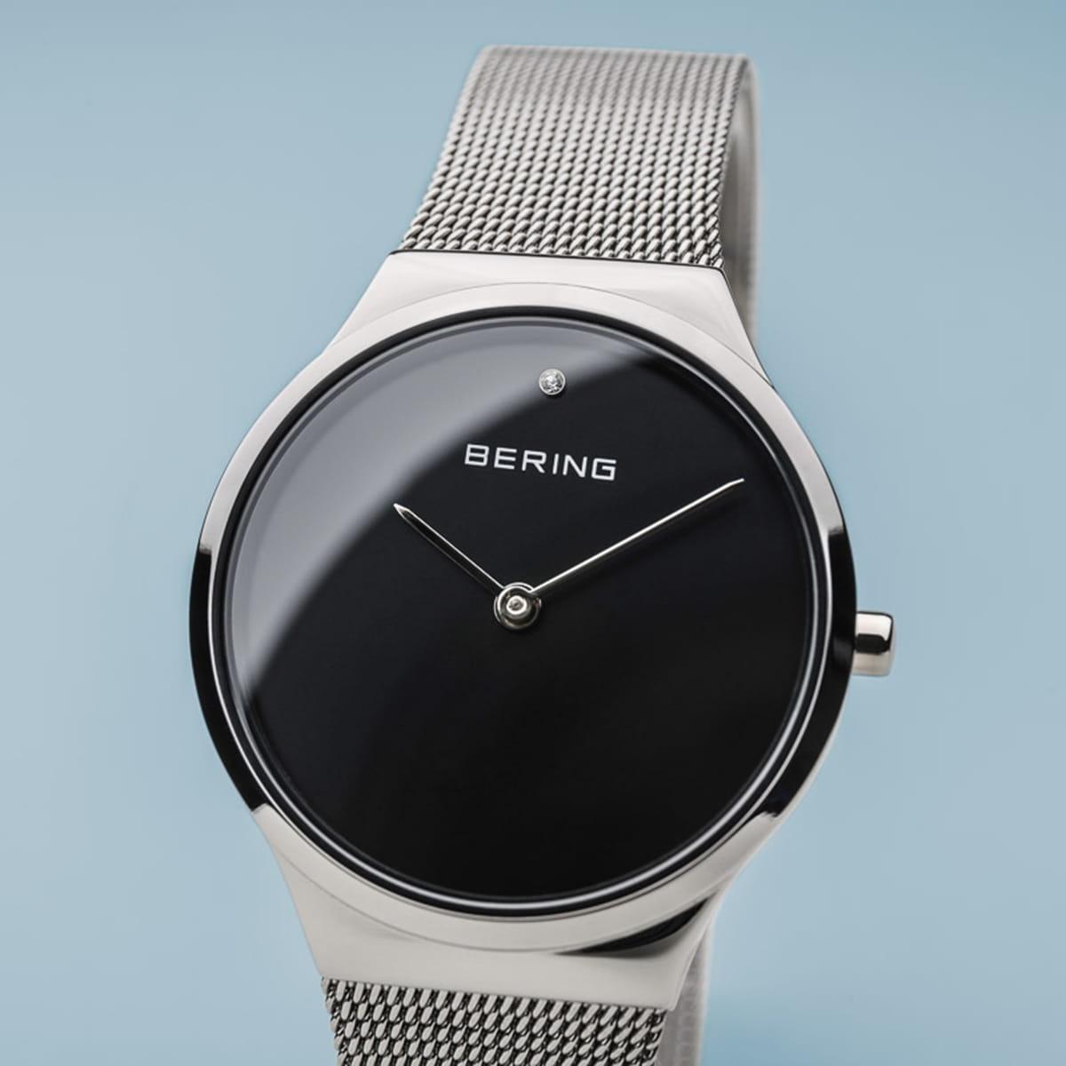 Bering 12130-002 zegarek srebrny klasyczny Classic bransoleta - miniatura 5