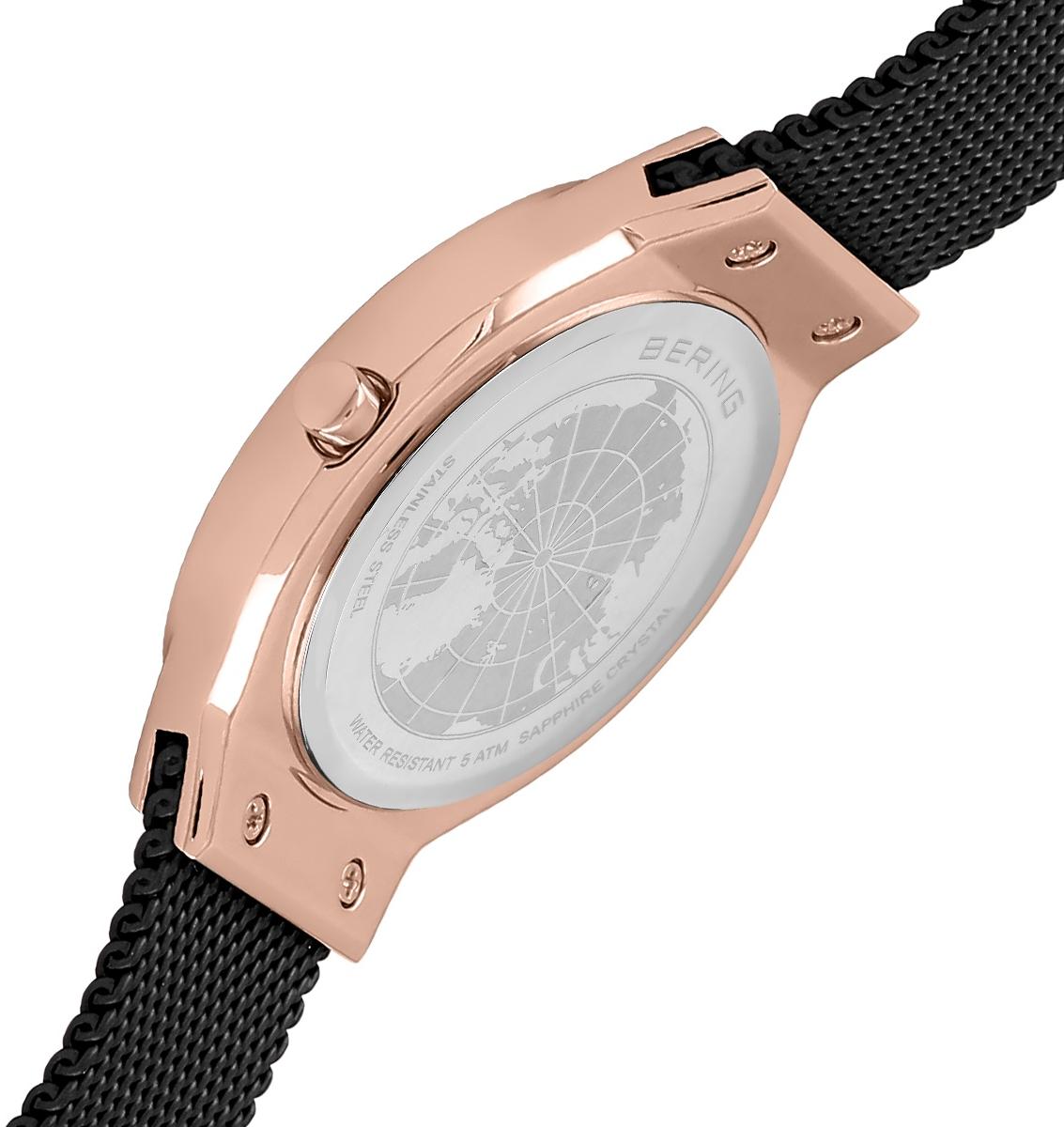 Bering 12131-162-CZ Classic fashion-modowy zegarek różowe złoto - miniatura 9