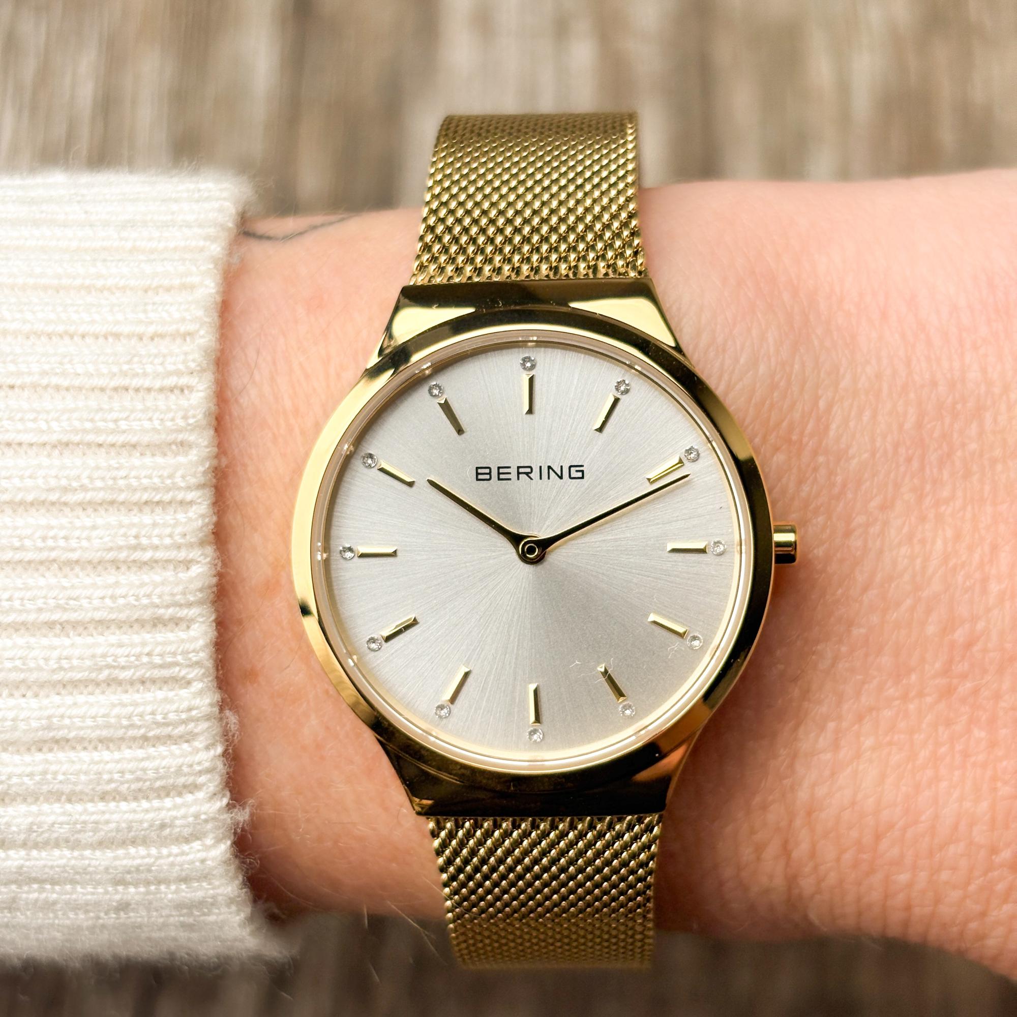 Bering 12131-330 Classic Classic zegarek damski klasyczny szafirowe