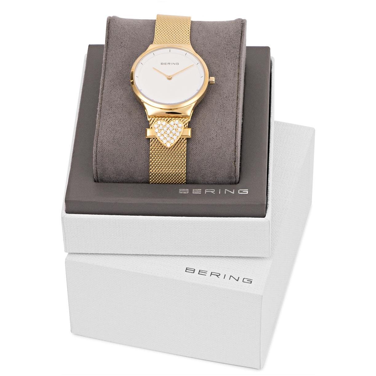 Bering 12131-339-GWP Classic Classic Valentines Day zegarek damski klasyczny szafirowe - miniatura 7