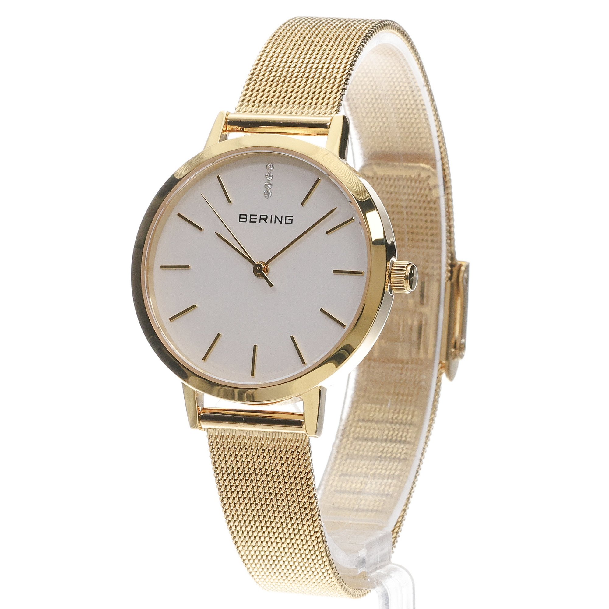 Bering 13434-331 Classic klasyczny zegarek złoty - miniatura 2